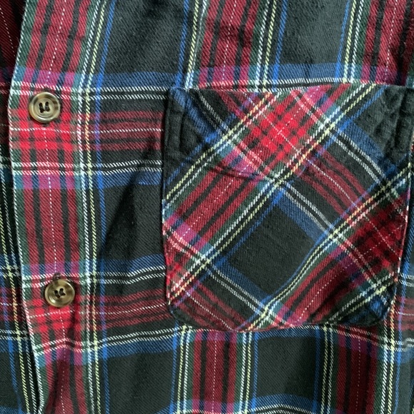 🔥🔥🔥American Apparel Unisex Plaid Flannel size XXS - Picture 5 of 6